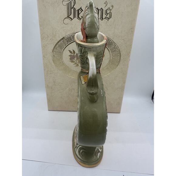 Jim Beam 1969 Vintage Decanter Regal China Bottle Yellow Rose Bottle With Box - Picture 3 of 6